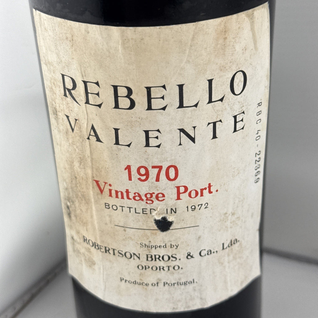 Rebello Valente 1970 Vintage Port 75cl Bottled 1972 Portugal