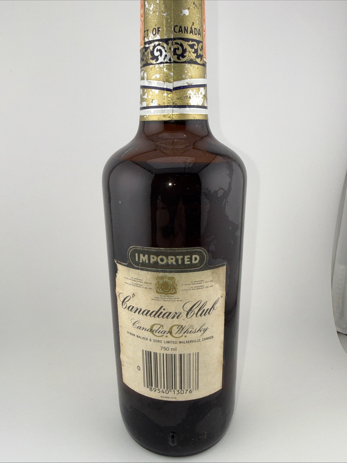 Crown Royal Canadian Rye Whisky 1L 40%abv