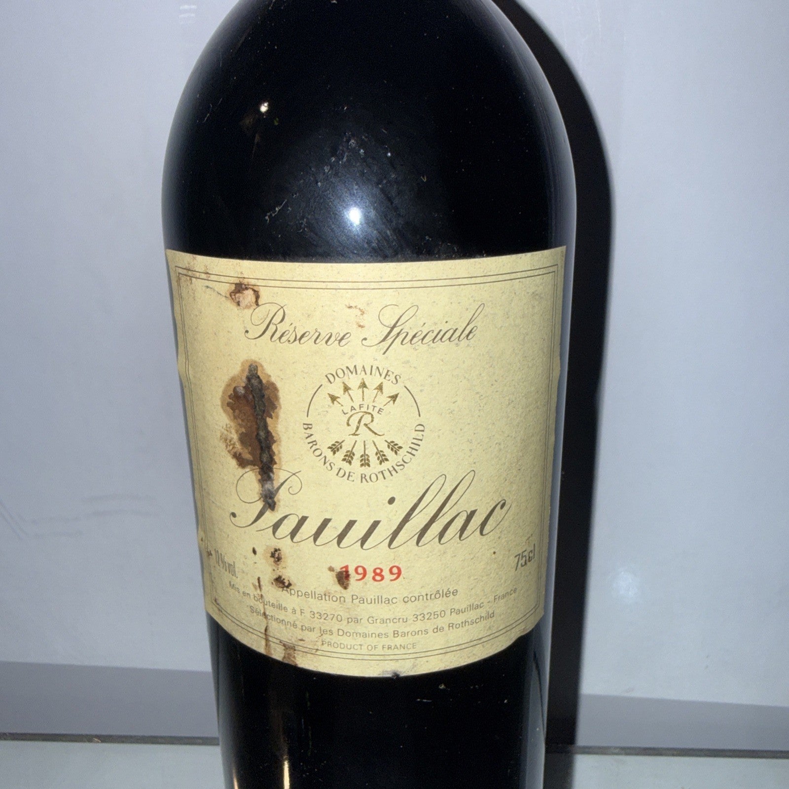Château Lafite Rothschild Réserve Spéciale 1989
