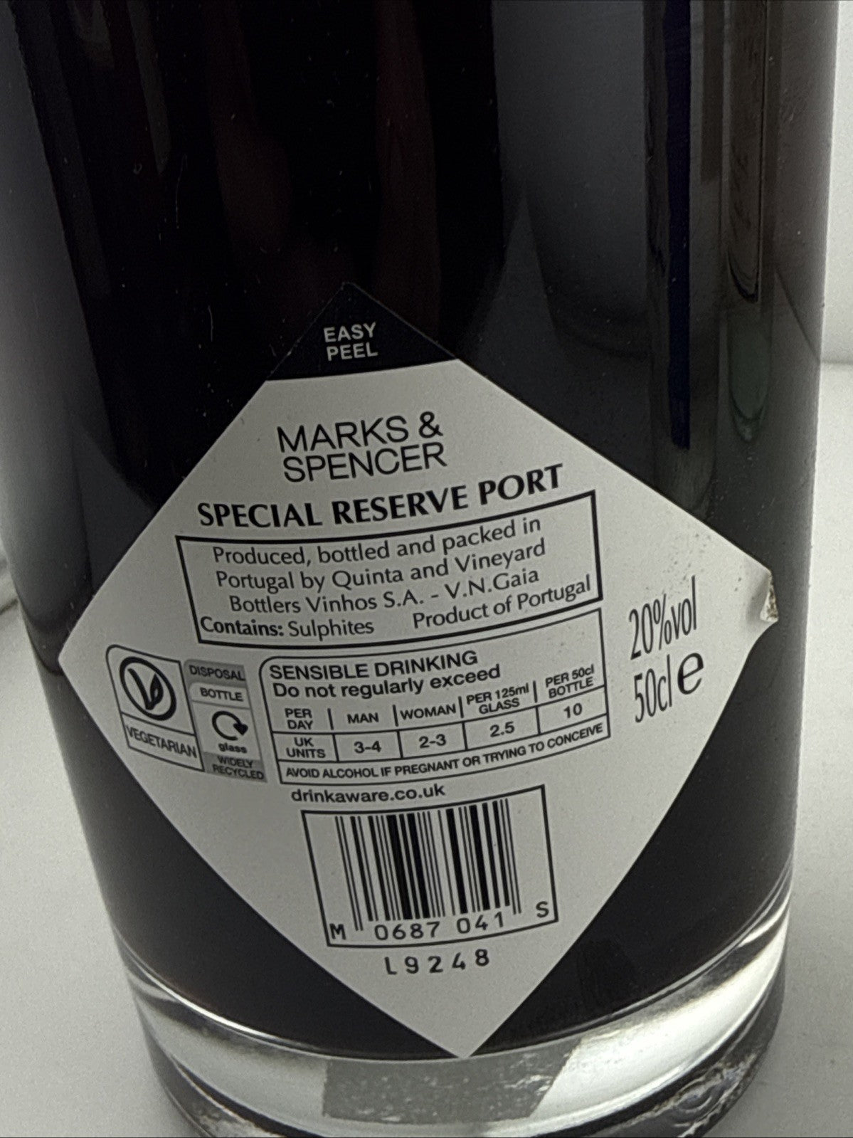 Marks & Spencer Special Reserve Port Decanter 50cl 20%