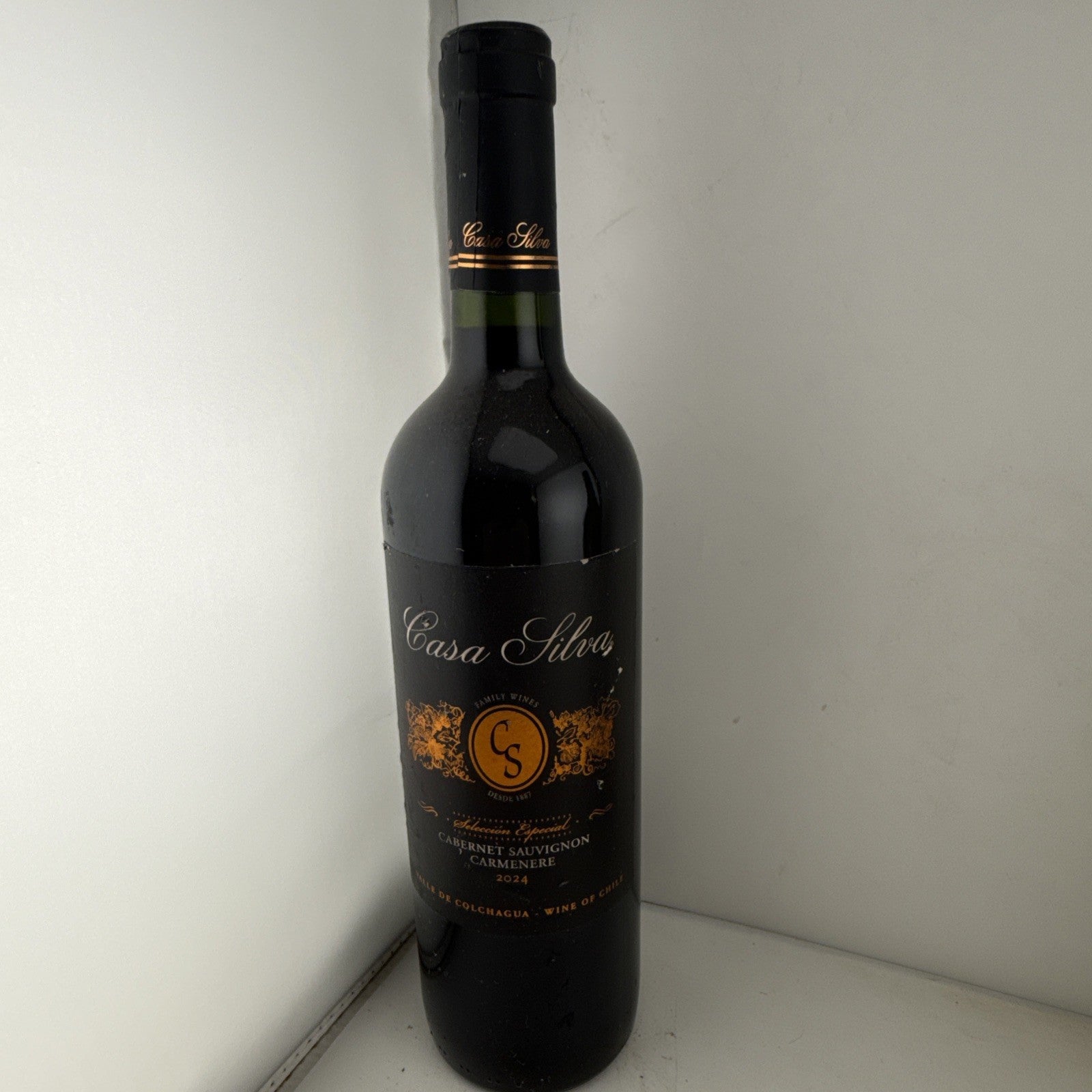 2024 Chilean Cabernet Sauvignon & Carménère. Unopened 75cl Vegan Wine
