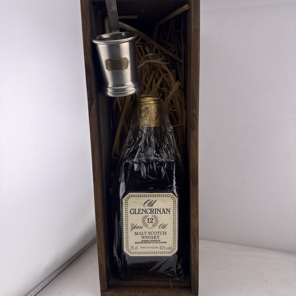 Old Glencrinan 12 Year Malt Scotch Whisky 1980s 75cl 43% Boxed Measure