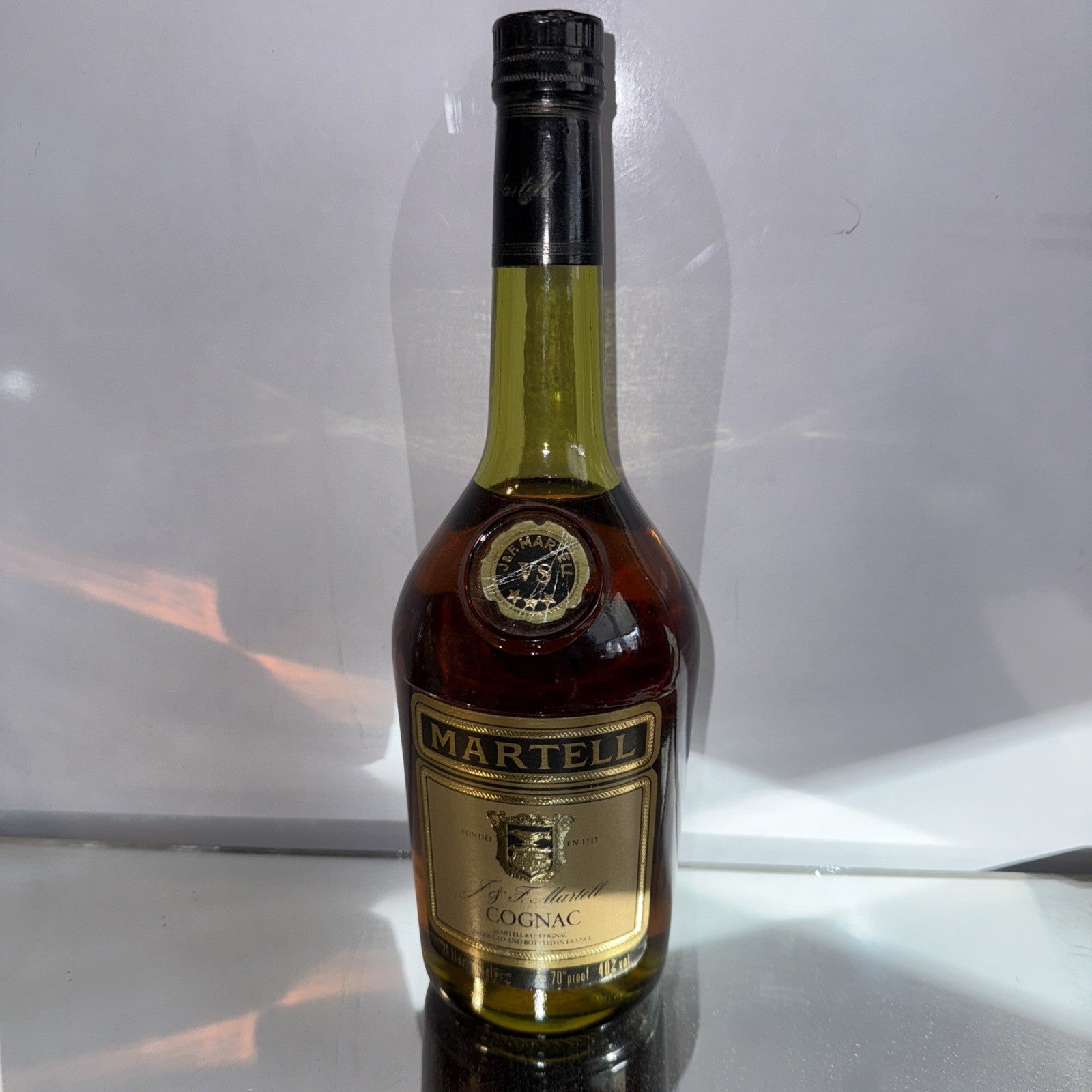 Martell VS Cognac Bottled 1970s Early 1980s rare martured