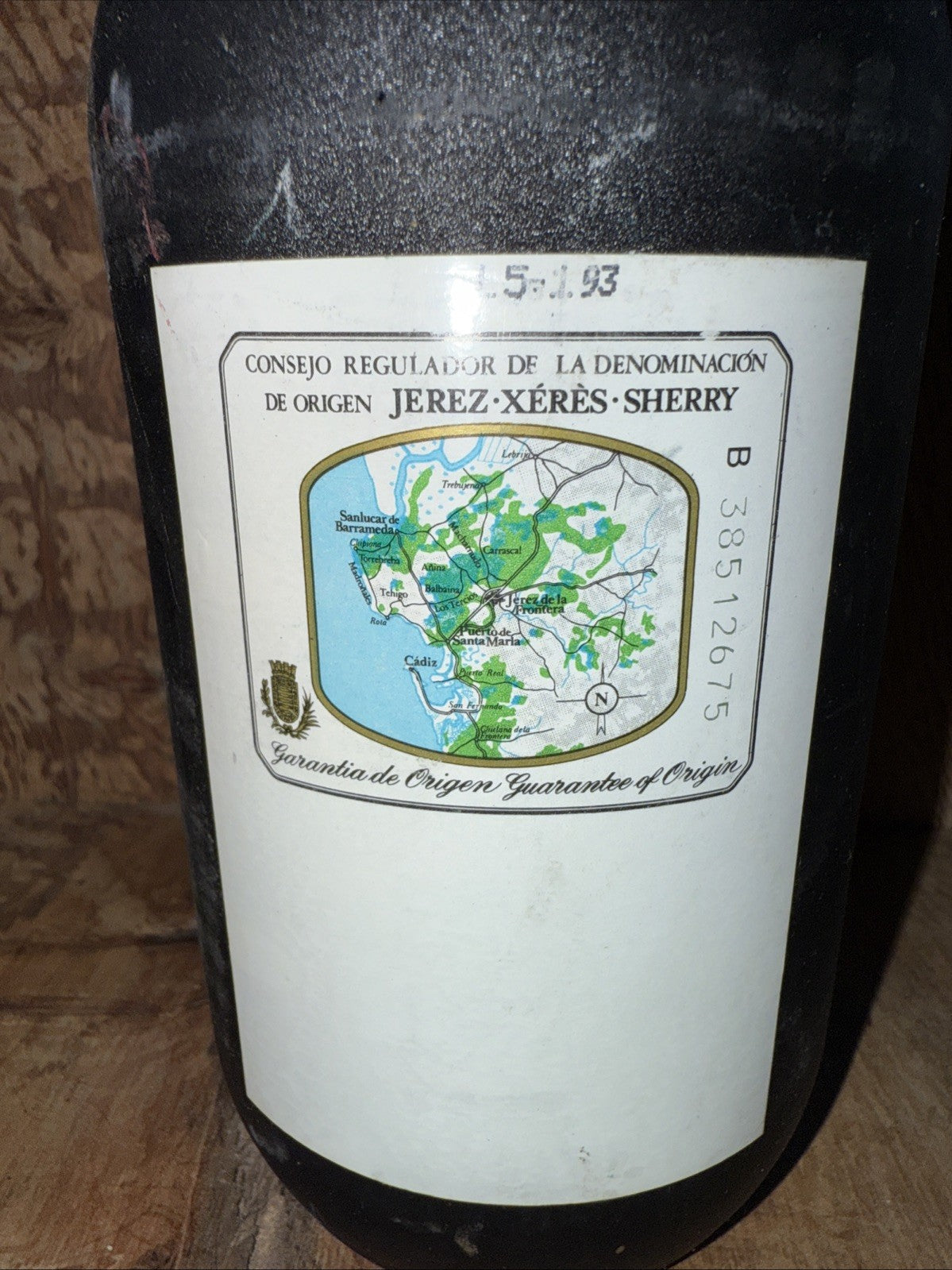 Pedro Ximenez Solera No 23 Sherry bottled 1993