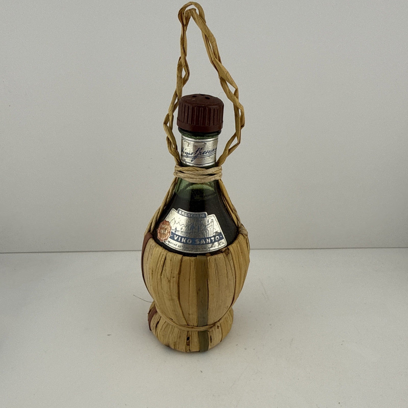 1960s Bresciani Vino Santo Italian dessert wine miniature