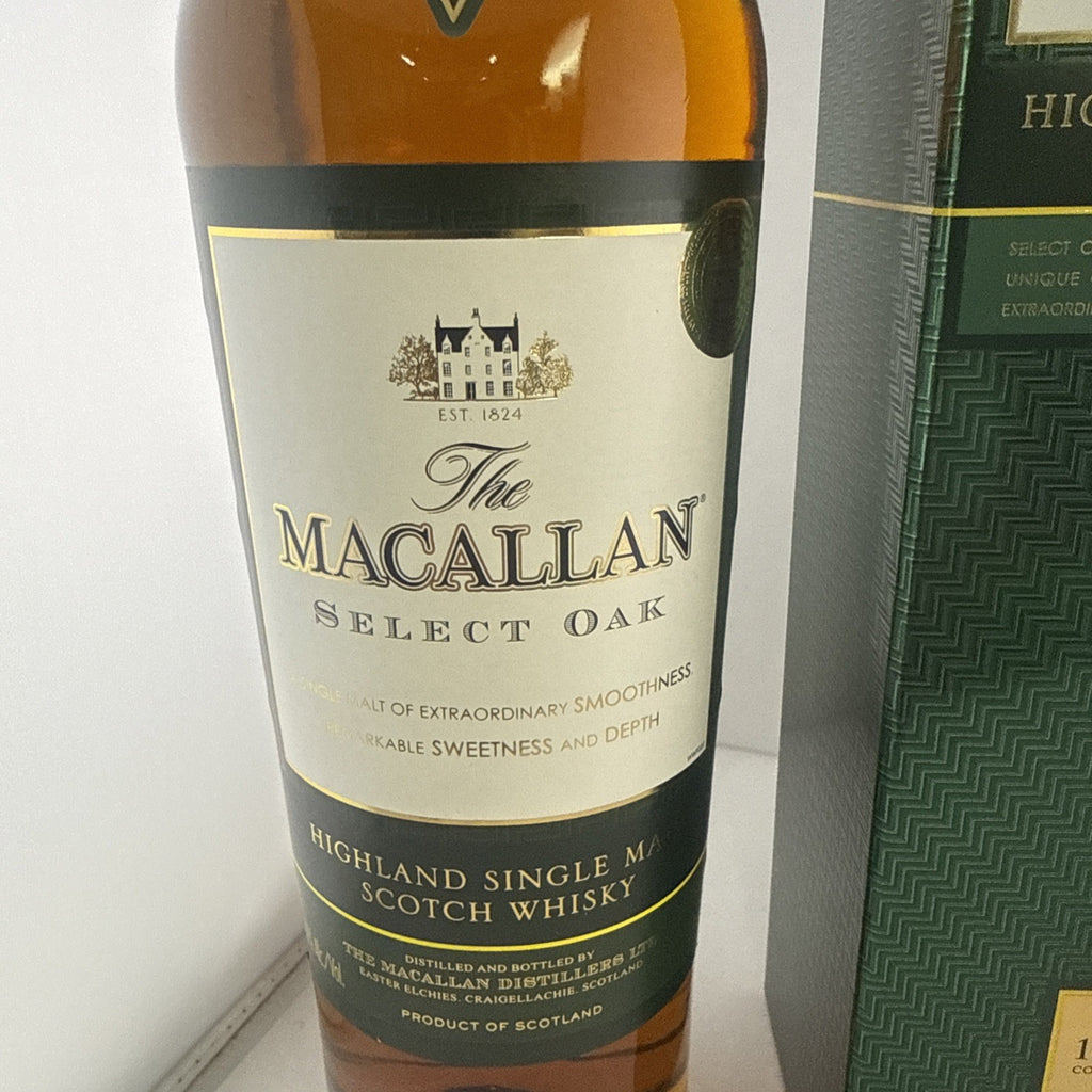 Macallan Select Oak 2009 Travel Retail Whisky Boxed 700ml