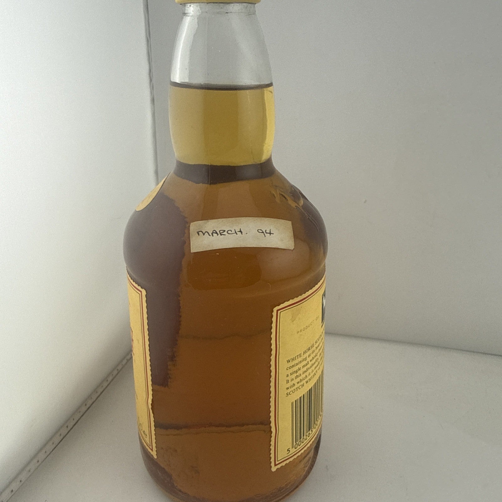 White Horse Fine Old Scotch Whisky 70cl 40% Vintage 1990s