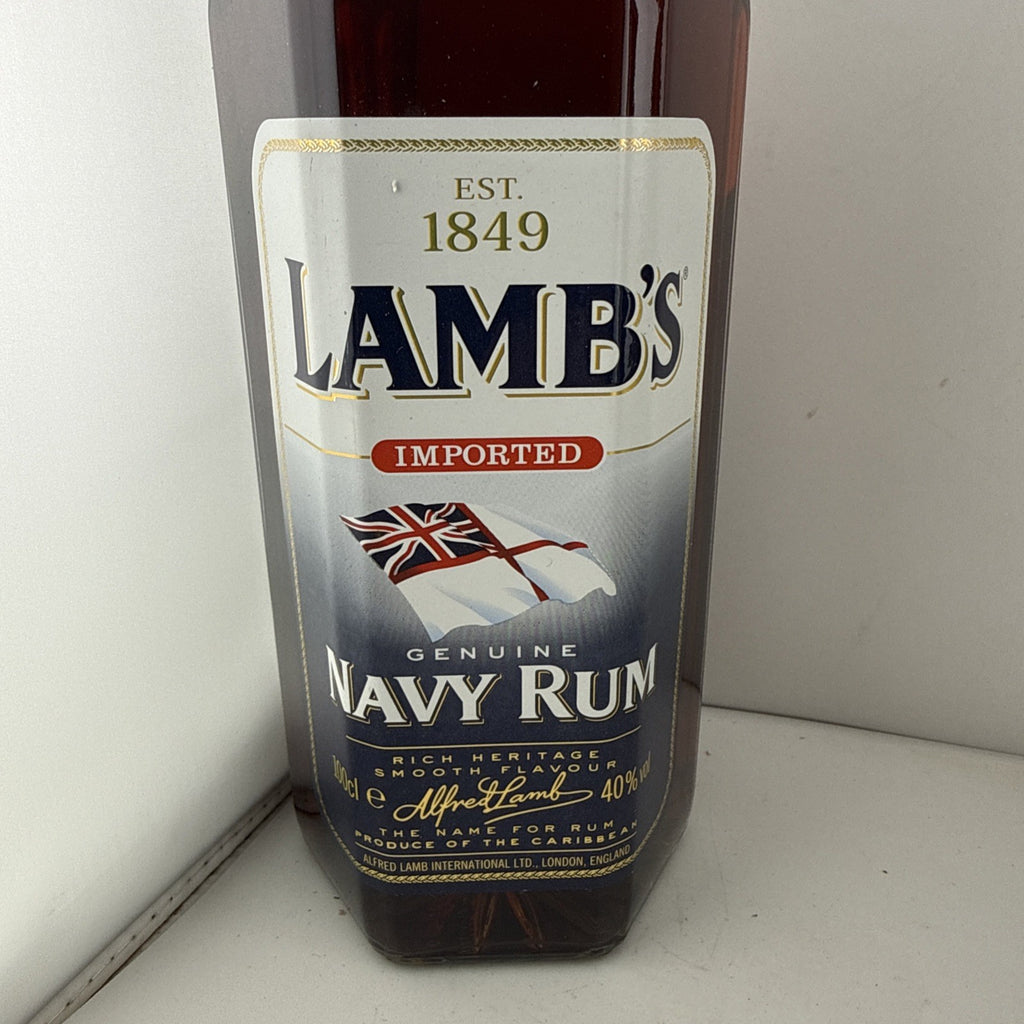 Lamb’s Imported Genuine Navy Rum 1L 40% Late 1990s Early 2000s