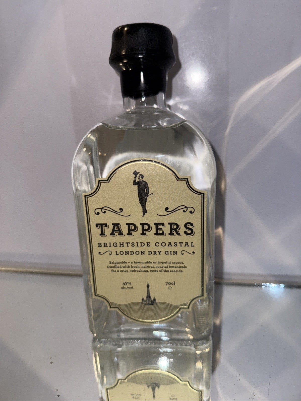 Tappers Brightside Coastal London Dry Gin 70 Cl(Indiv. Nos) Distillery Now Close