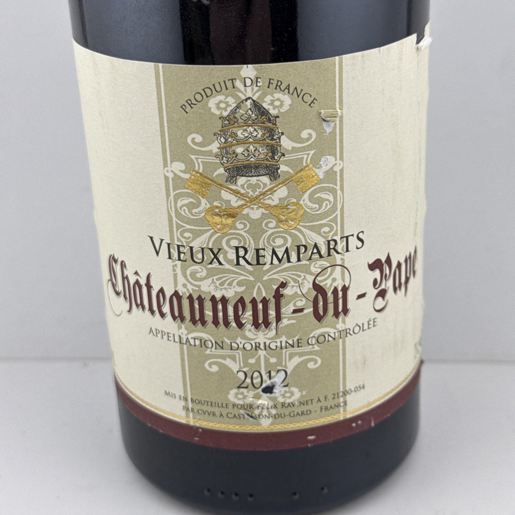 2012 Vieux Remparts Châteauneuf-du-Pape Rhône Red Wine