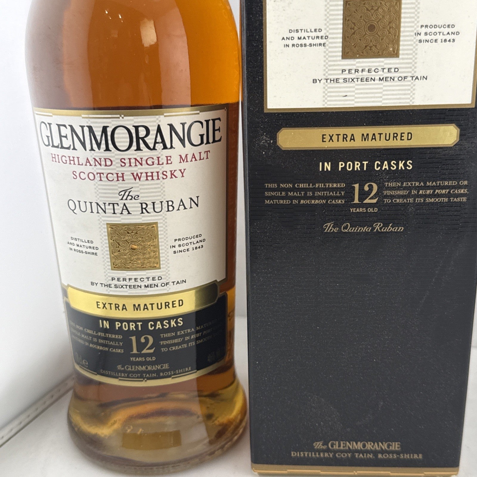 Glenmorangie Quinta Ruban 12 Year Old Port Cask 70cl Boxed 2012 Bottled