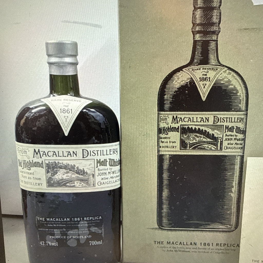Macallan 1861 Replica Rare Reserve 700ml 42.7% Boxed + Booklet