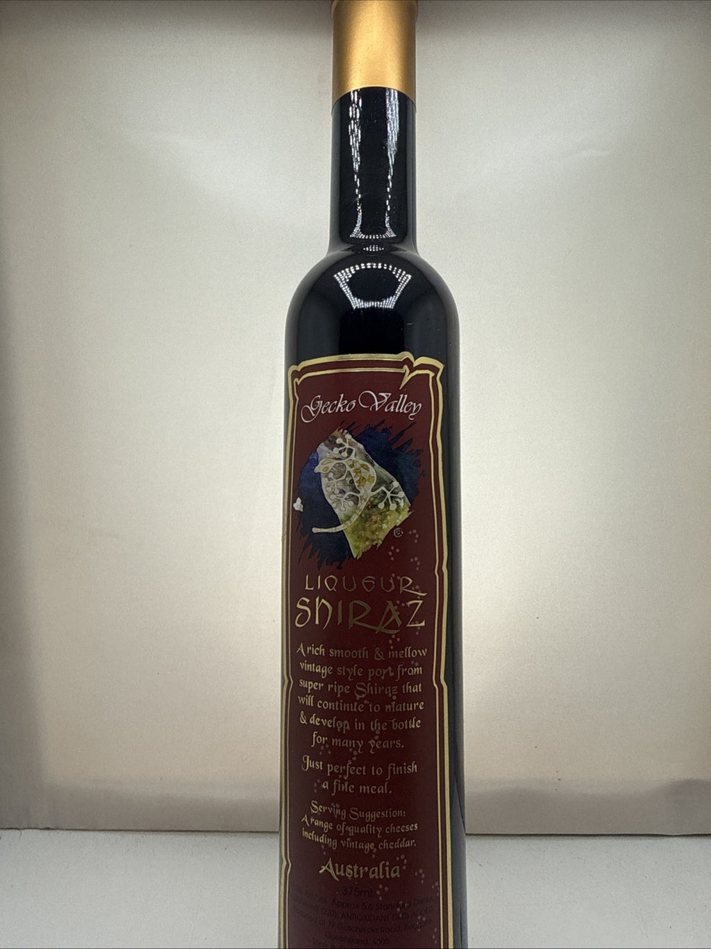 Gecko Valley Liqueur Shiraz 375ml Australian Fortified Wine c.2000s