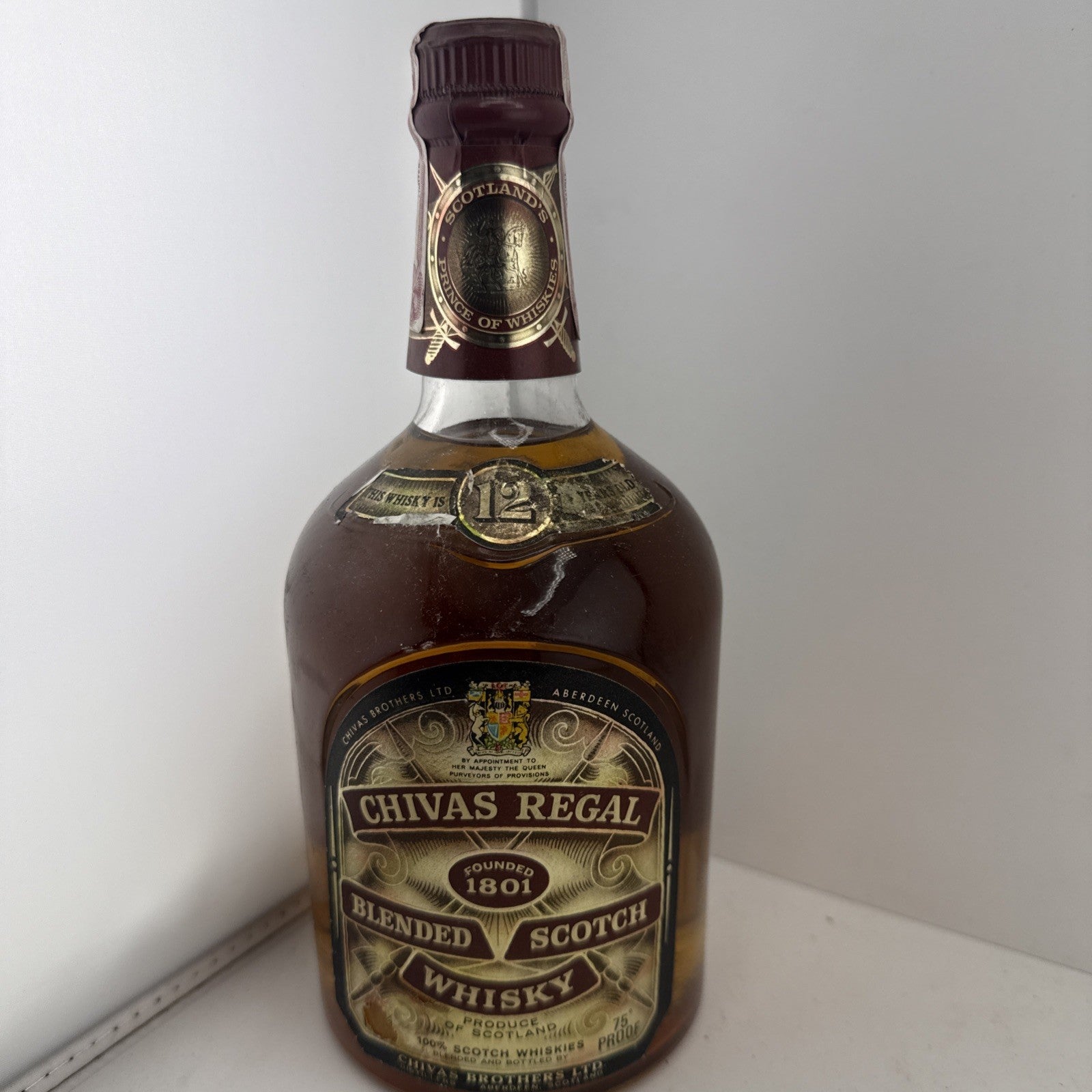 Chivas Regal 12 Year Old 75° Proof 1960s 75cl Scotch Whisky