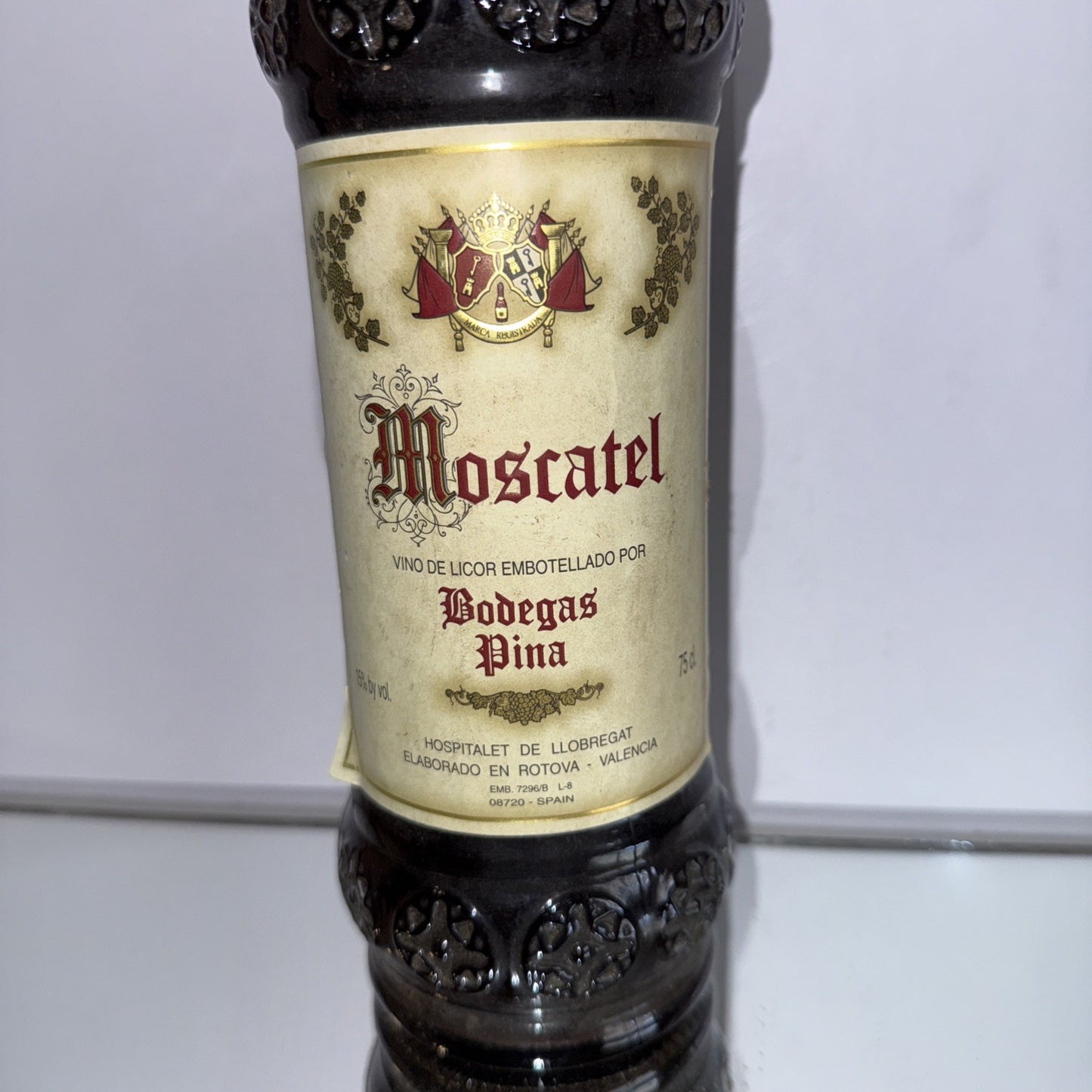 Moscatel Bodegas Pina Spain Desert Wine