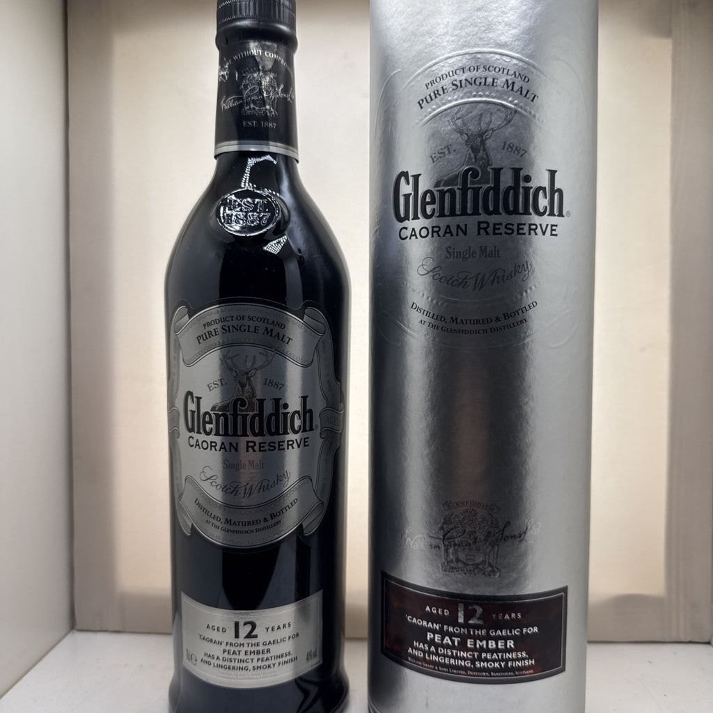 Glenfiddich Caoran Reserve 12 Year Old Peated Single Malt 70cl 40% Boxed 2000s