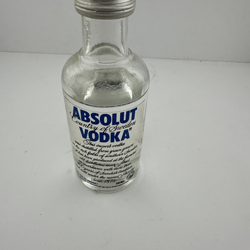 Absolut Blue Vodka Miniature