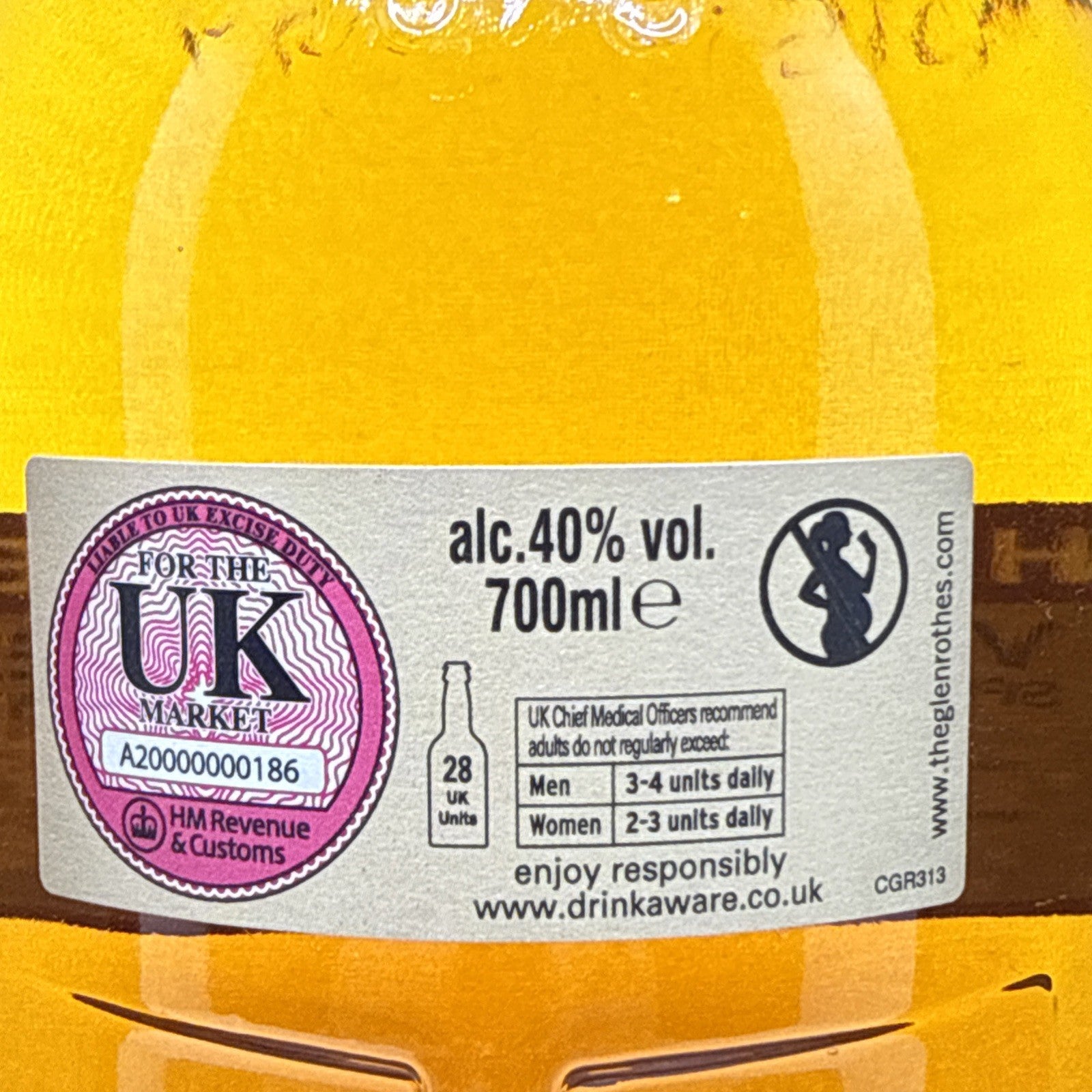 Glenrothes Vintage Reserve Speyside Single Malt 70cl 40% Boxed ( Discontinued)