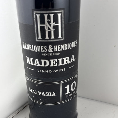 Henriques & Henriques 10 Year Old Malvasia Madeira 75cl Sealed