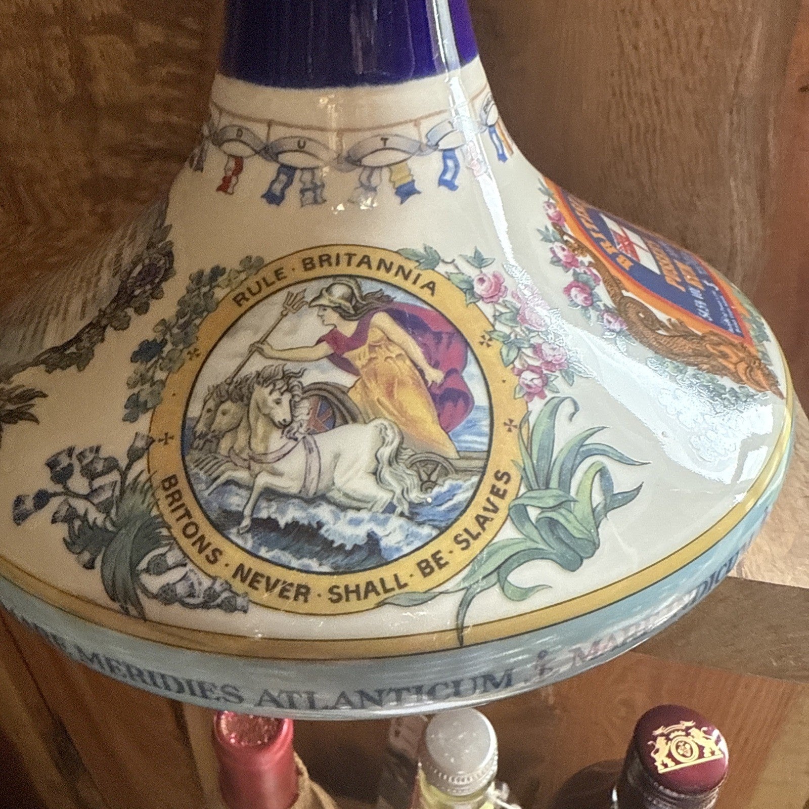 Pussers 54.5 % ABV Navy Rum In 1L Ceramic Decanter