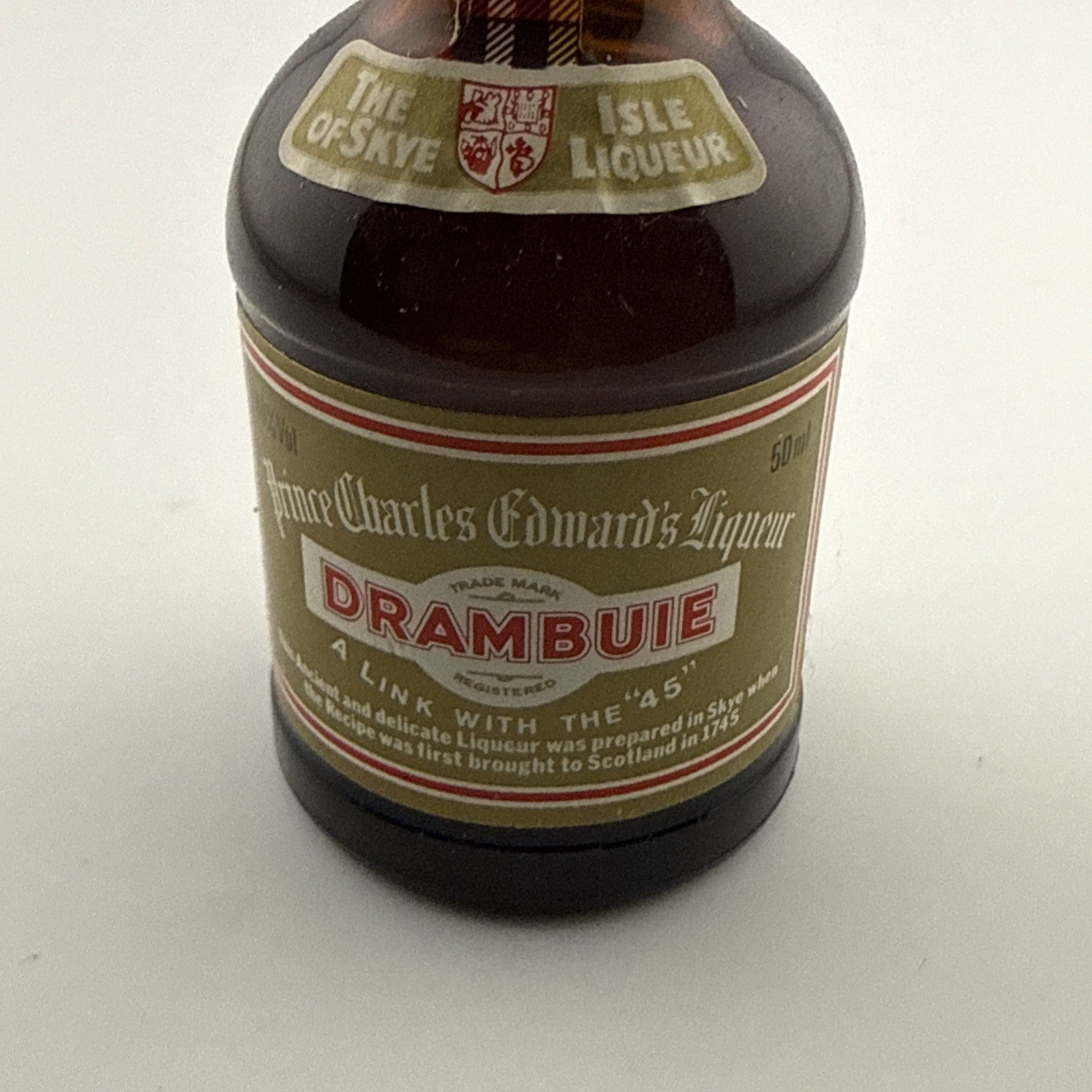 Vintage Drambuie Isle of Skye Liqueur Miniature c.1970s–80s 50 ml