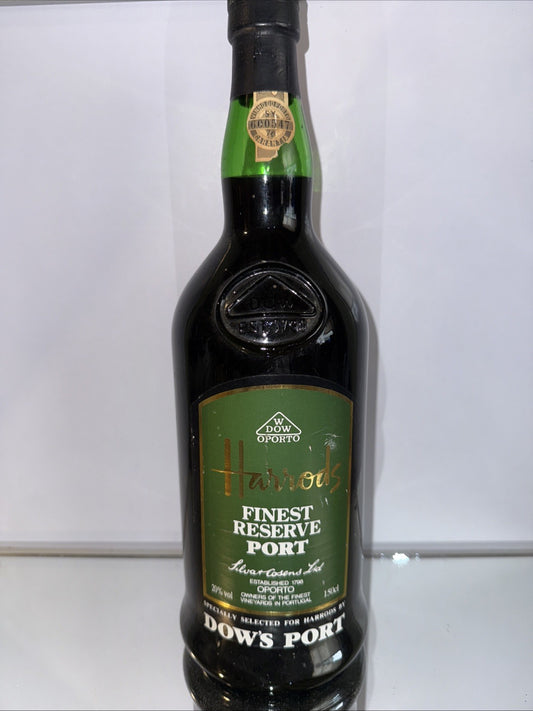 Dow's Late Bottled Vintage Port 1.5L For Harrods 1990s
