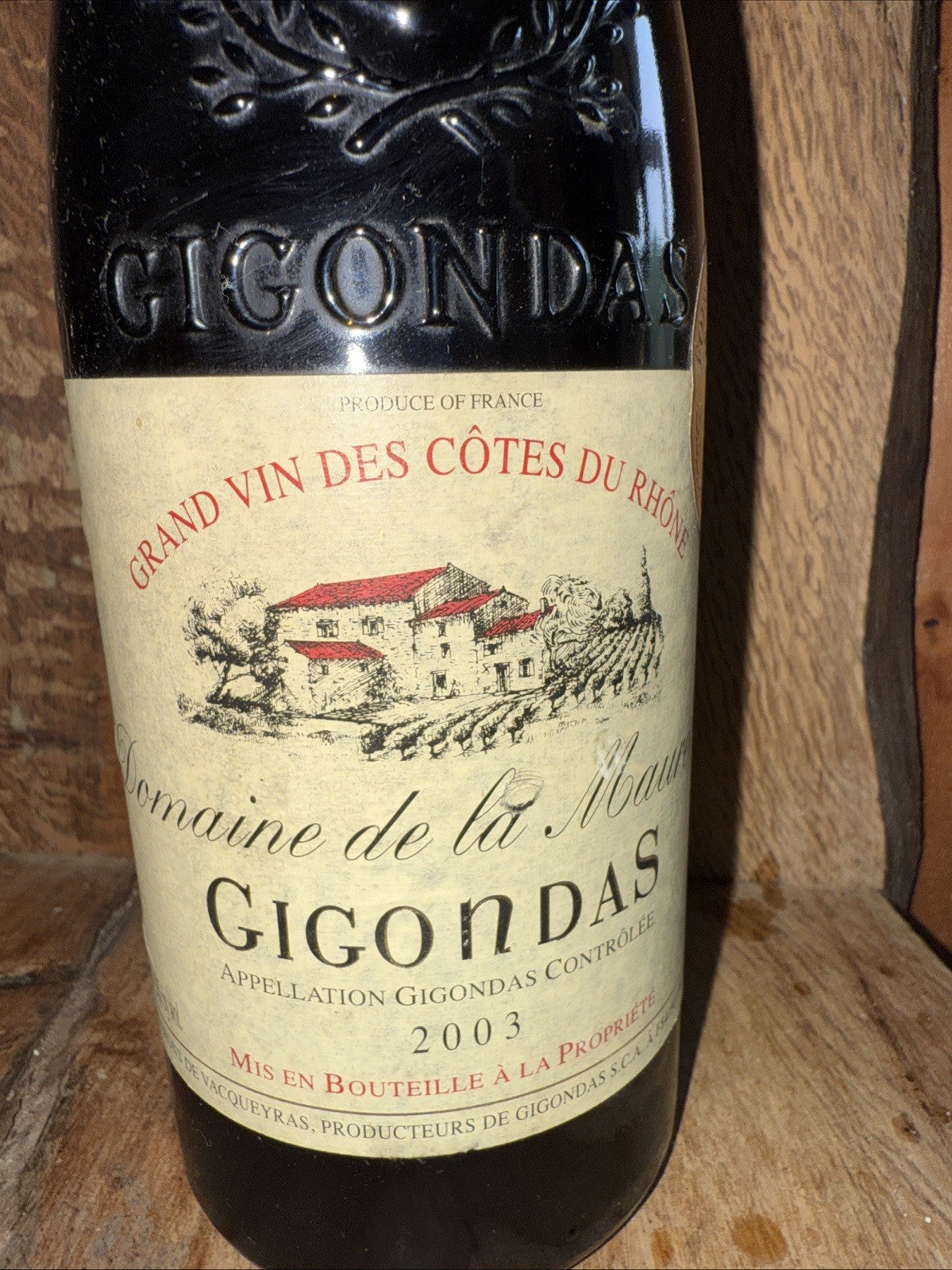 Domaine De La Maurelle Gigondas 2003