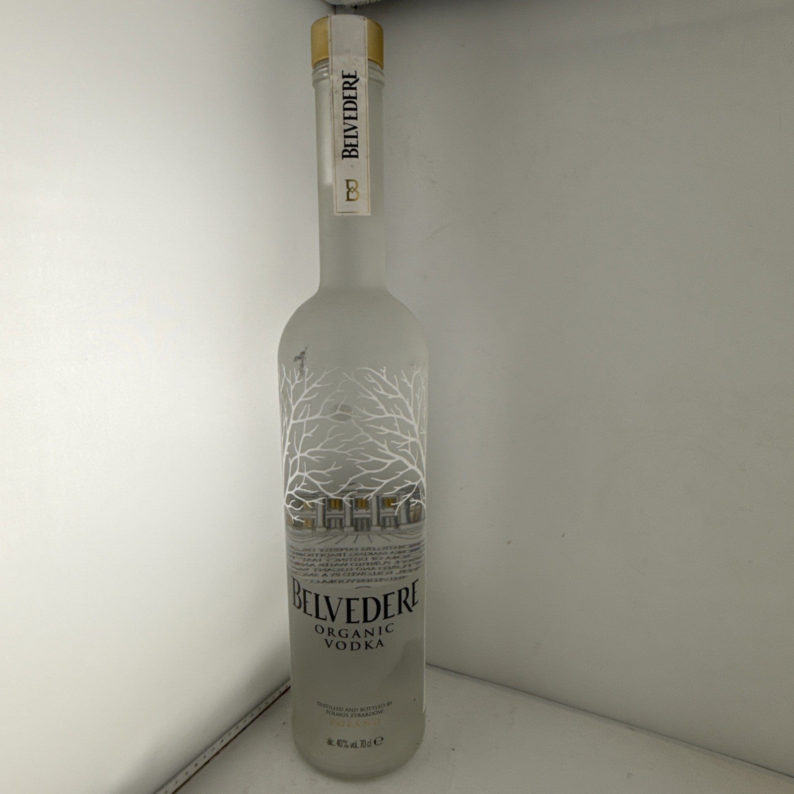 Belvedere Organic Vodka 70cl 40% Poland Sealed