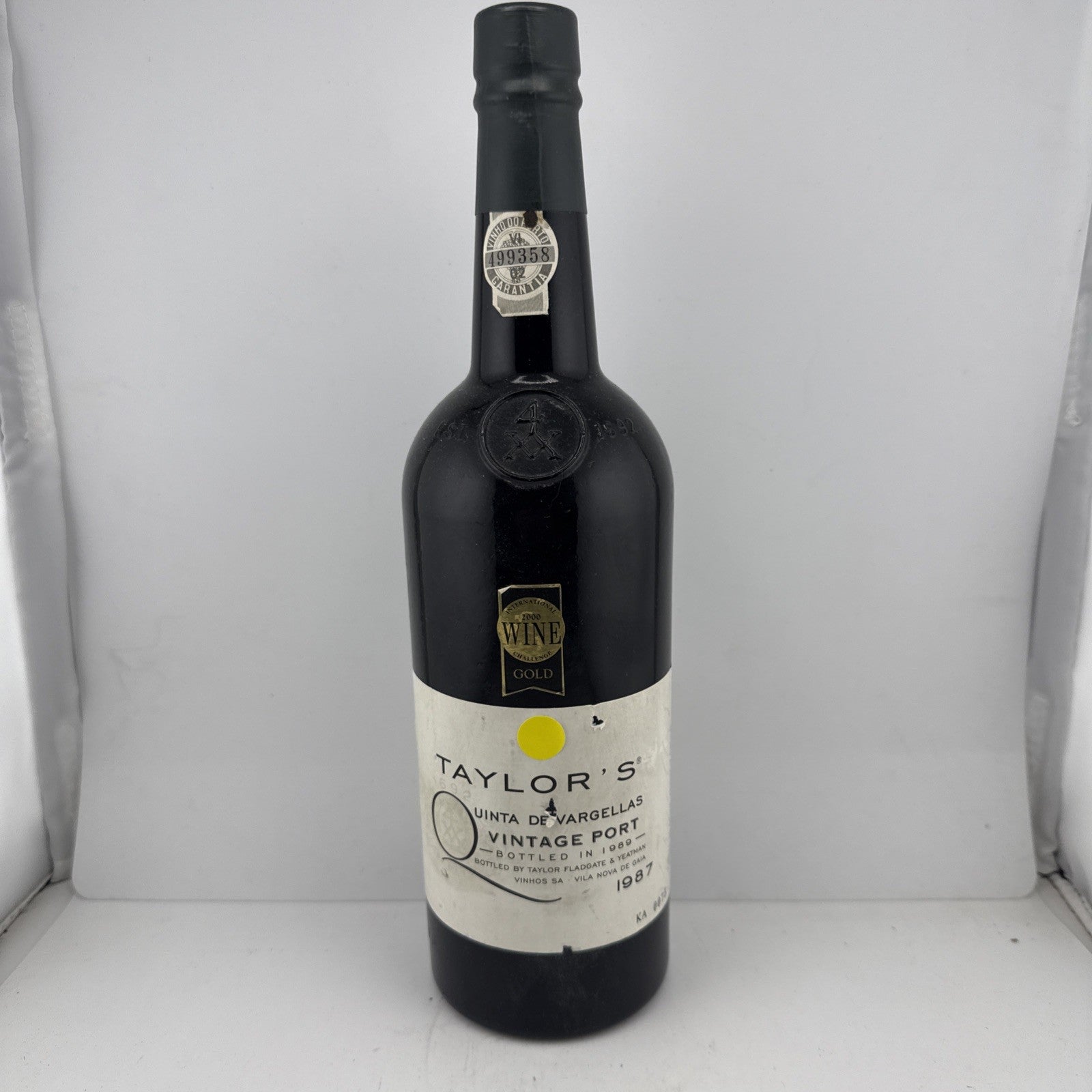 1987 Taylor Quinta de Vargellas Vintage Port Bottled 1989 Gold Medal