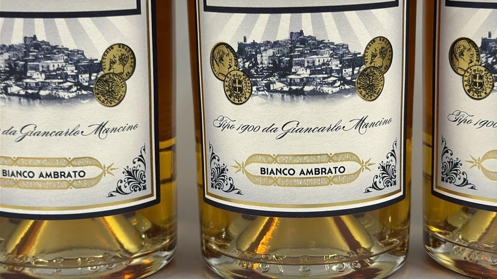MANCINO BIANCO AMBRATO VERMOUTH / 750ML / 16% cheapest on internet!