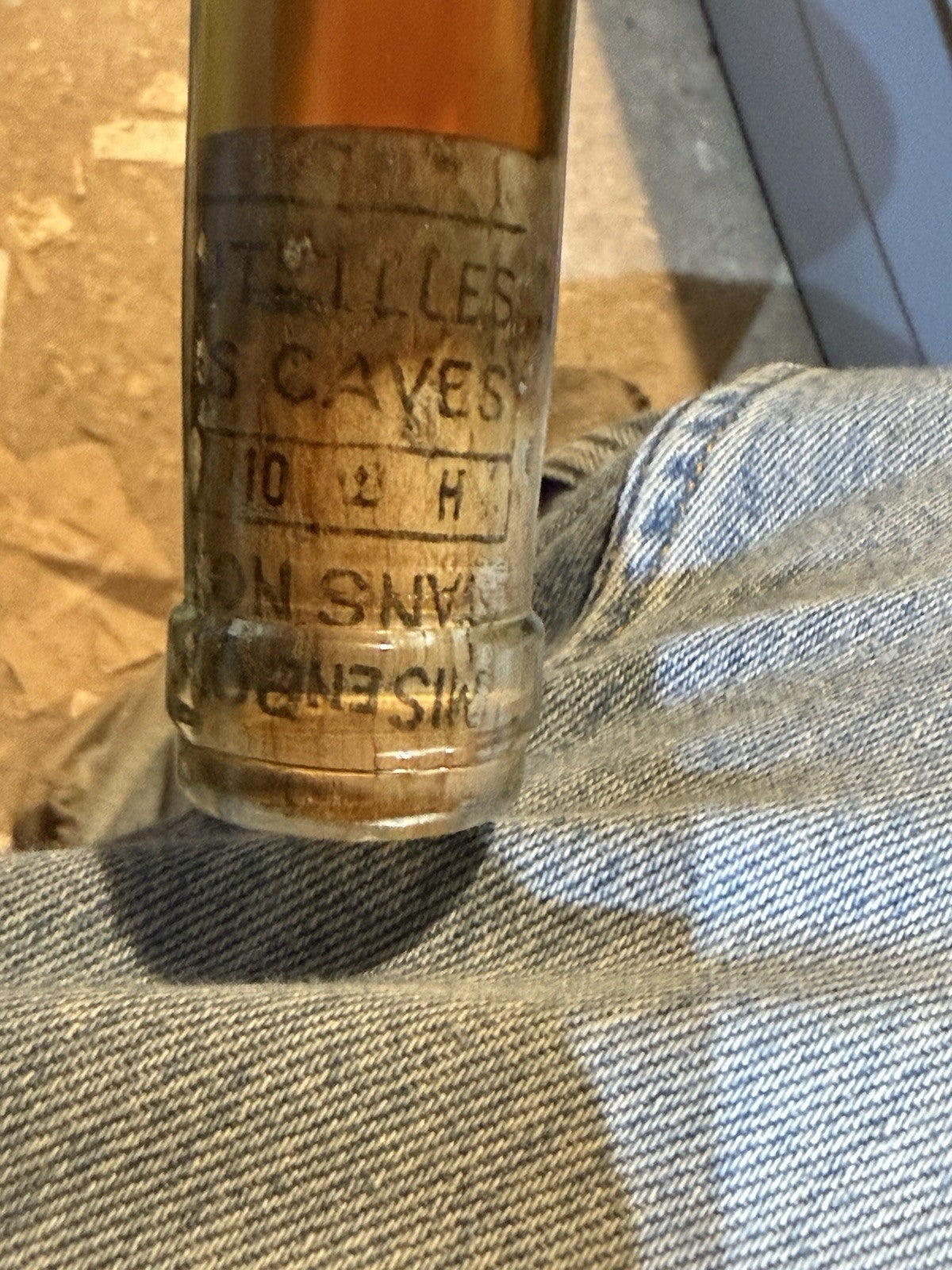 Caves Maxim De Paris 1976(?) Sauternes ( Post 75 Pre 79 Based On Cork/label Etc)