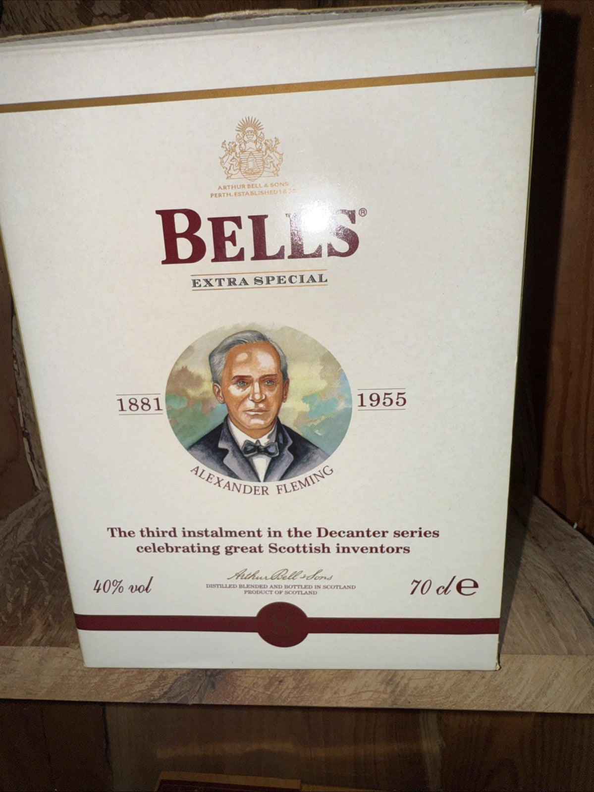 Bells Whisky Decanter Christmas 2003 full boxed Mint condition