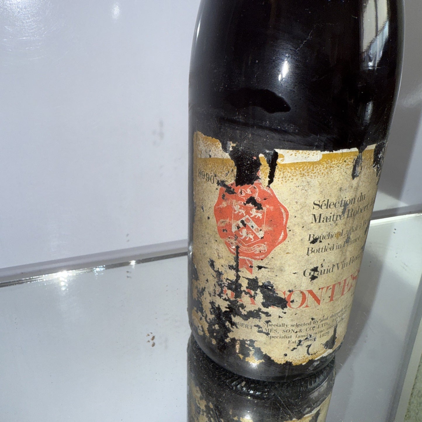 Grand Vin Rouge Comtesse Approx 1970 Bourgogne French Red