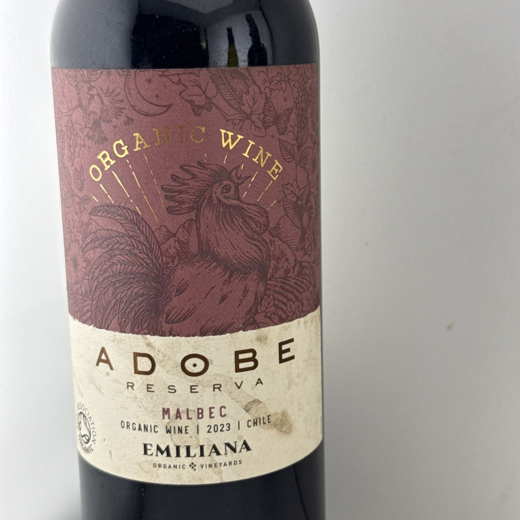 Emiliana Adobe Reserva Organic Malbec 2023 Chile 75cl 13.5%