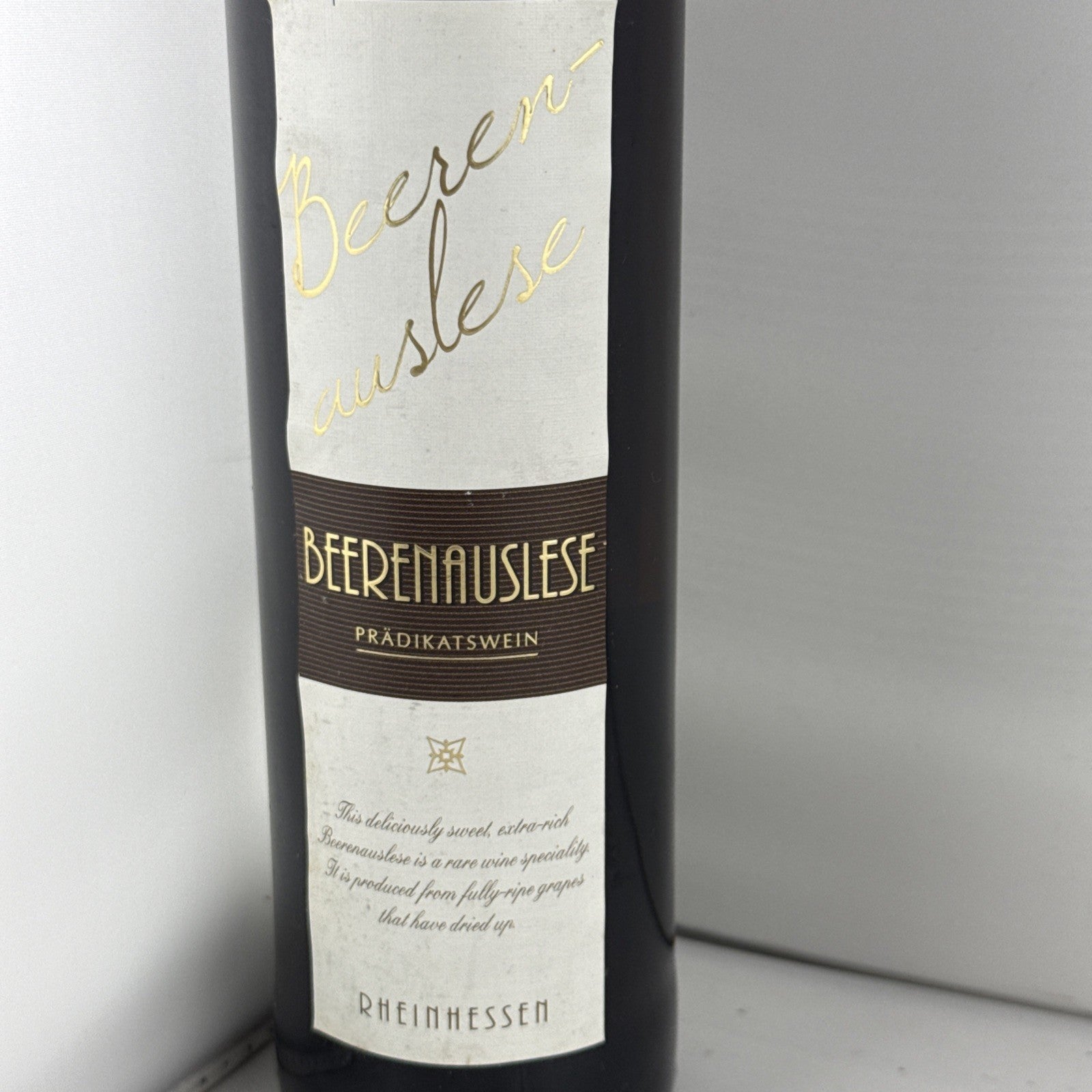 German Beerenauslese Prädikatswein Rheinhessen Dessert Wine 37.5cl