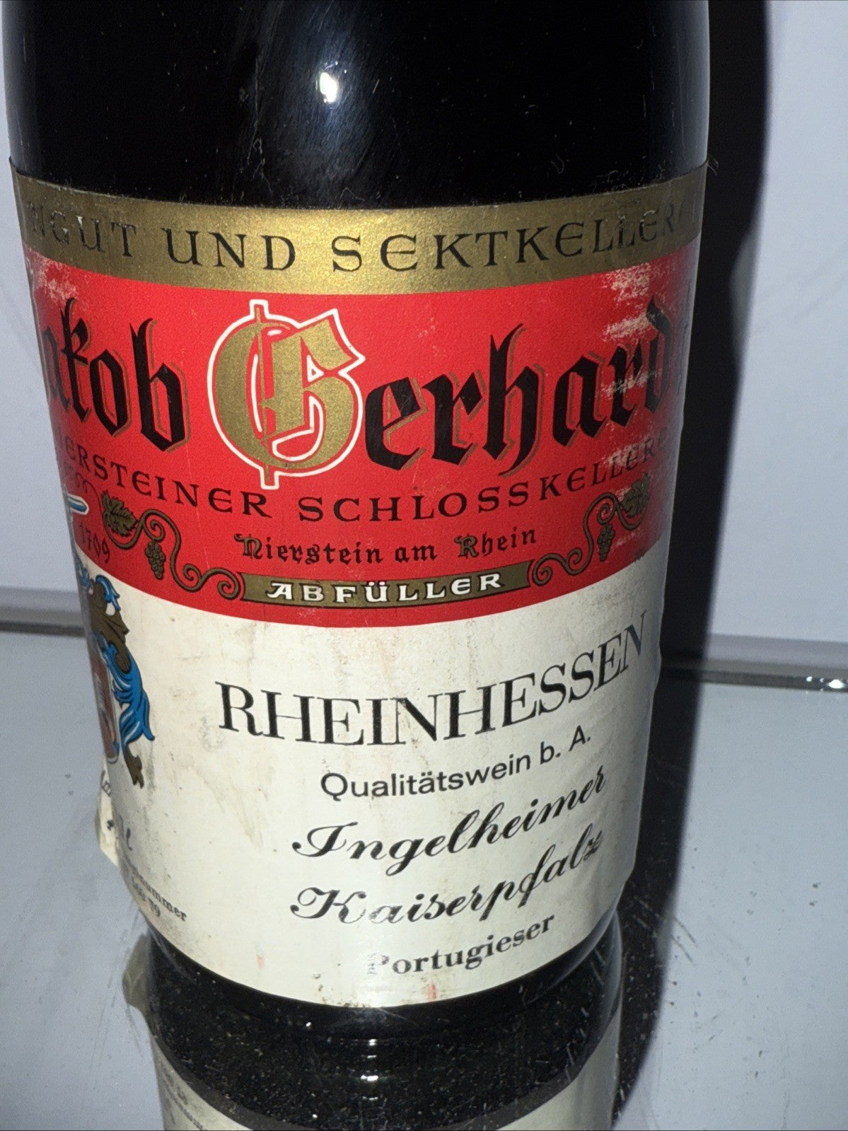 1978 Jakob Gerhardt Ingelheimer Kaiserpfalz Portugieser