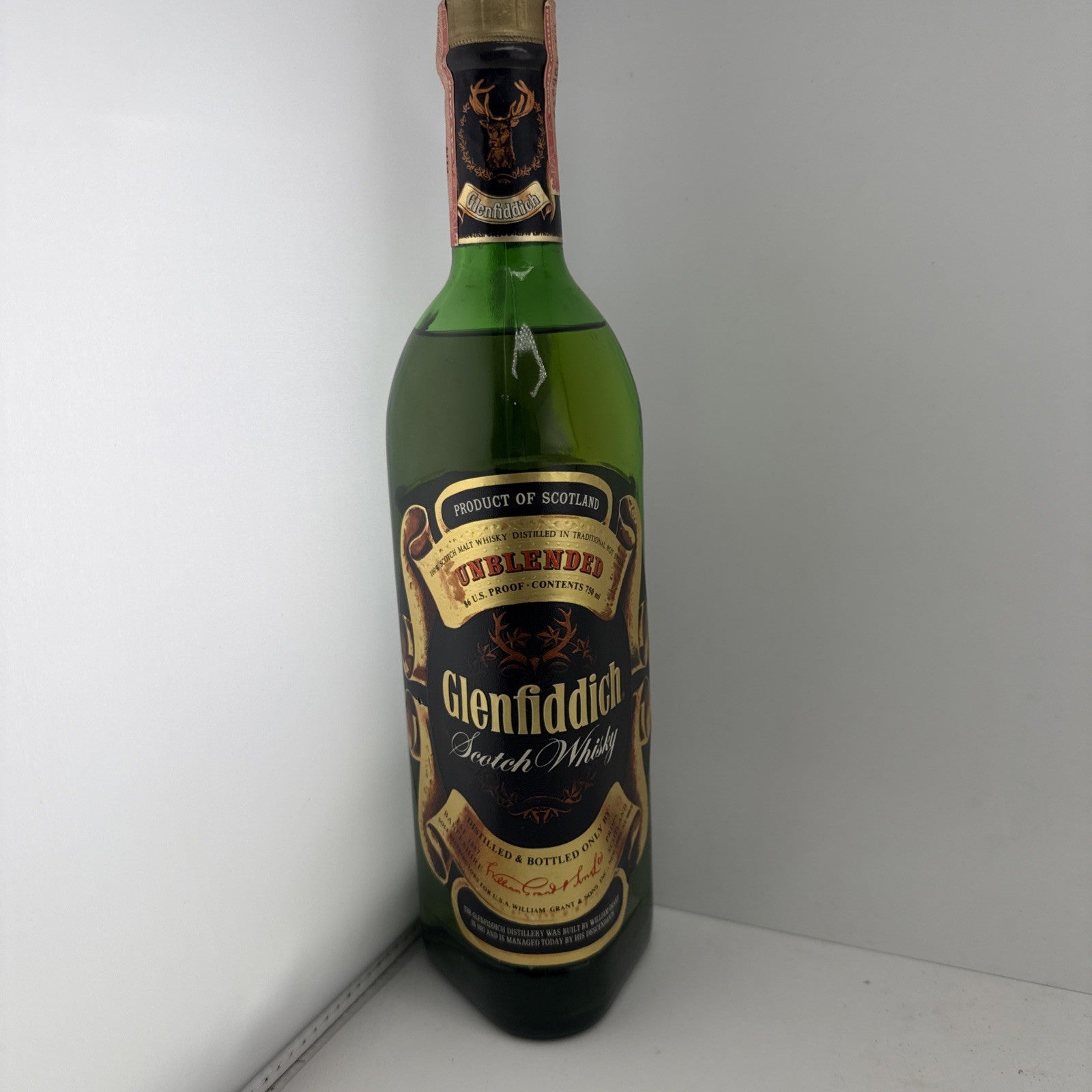 Glenfiddich Unblended 75cl Early 1980s Single Malt