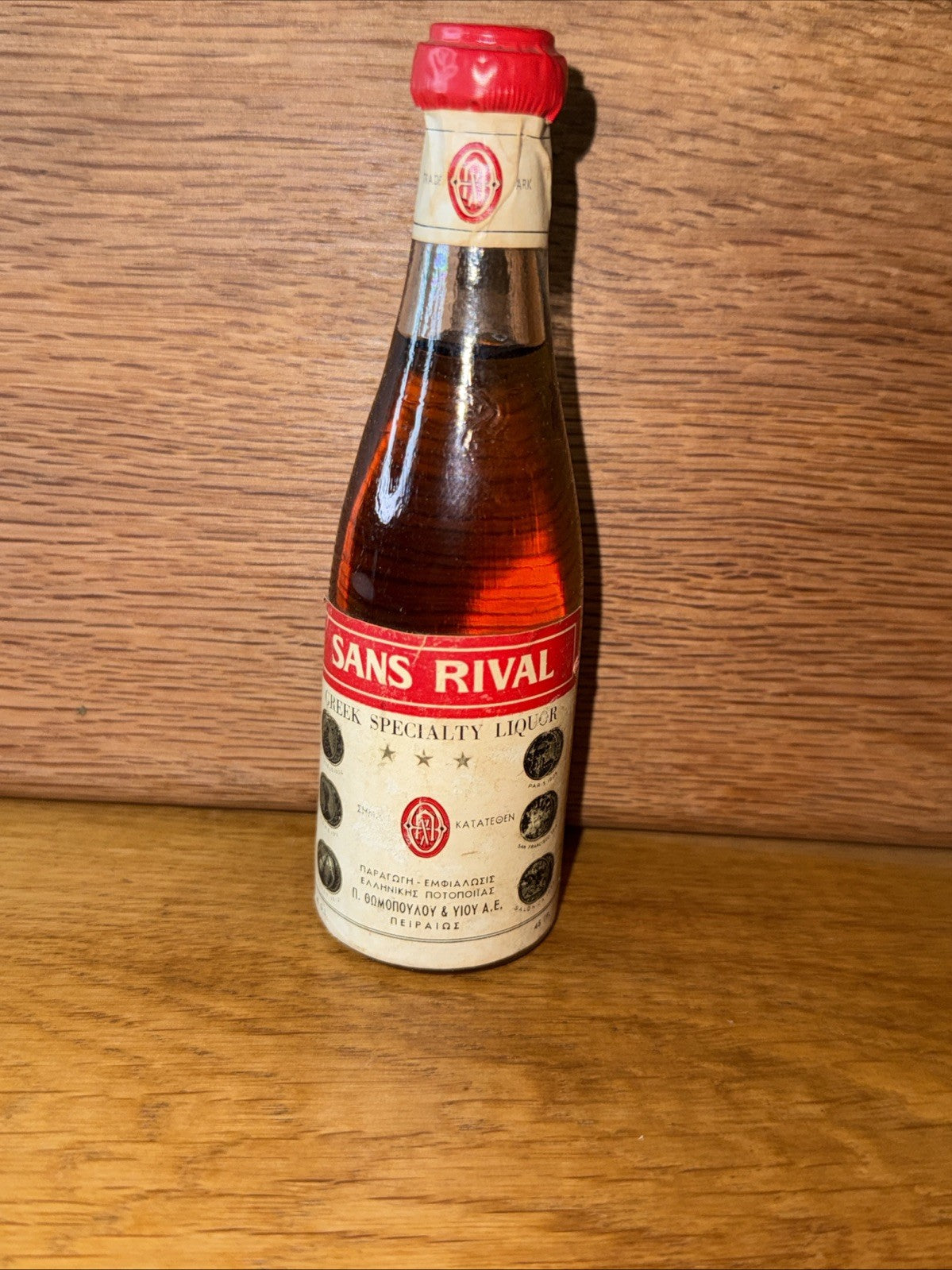 Sans Rival Ouzo Moniature