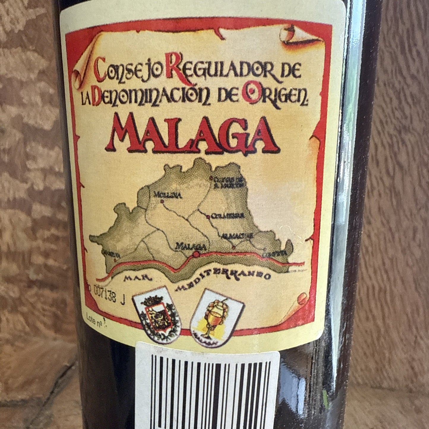 Lopez Garcia Malaga Transanejo reserva especial dulce sweet wine