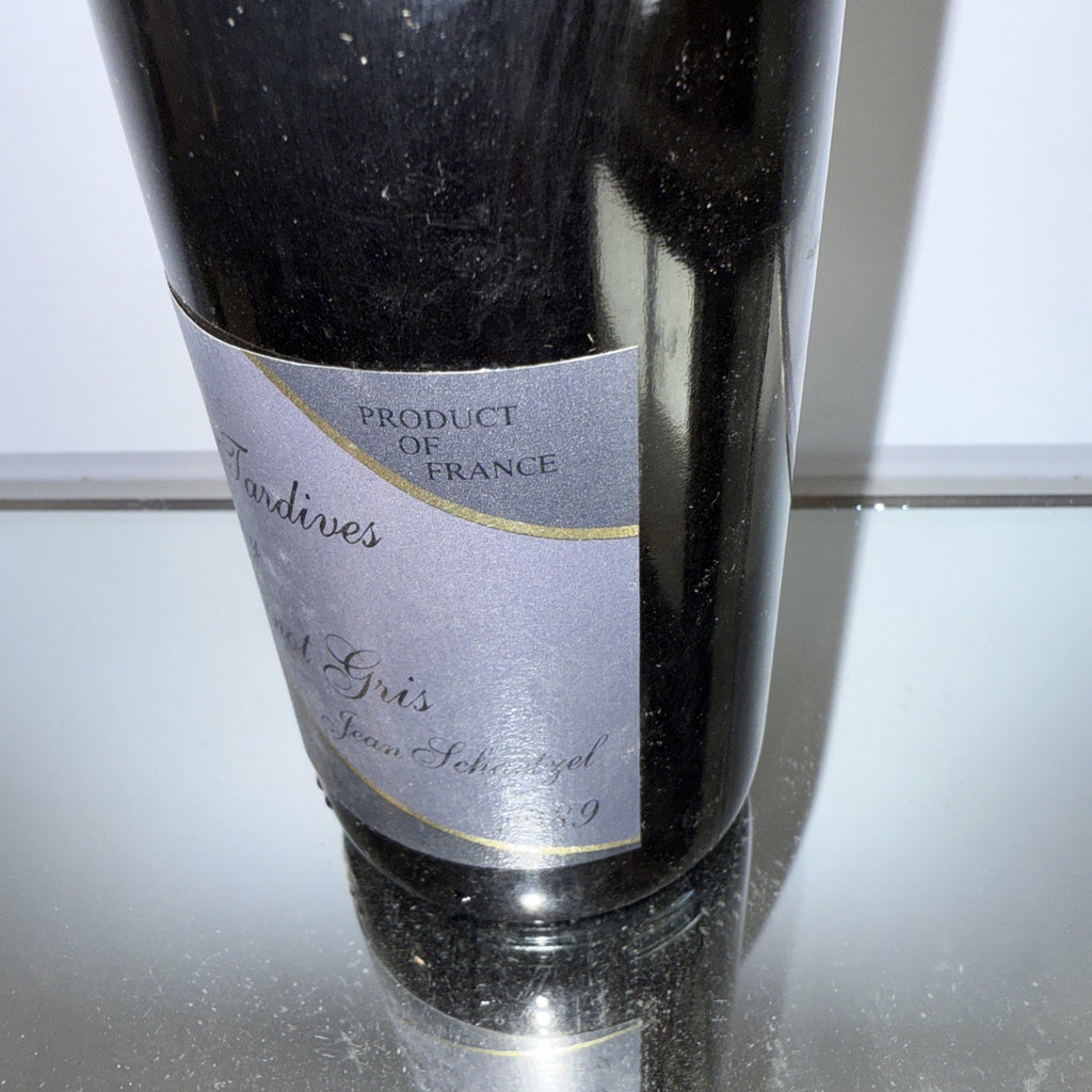 Tardives Tokay Pinot Gris from Jean Schaeffer produced 1989 Vintage