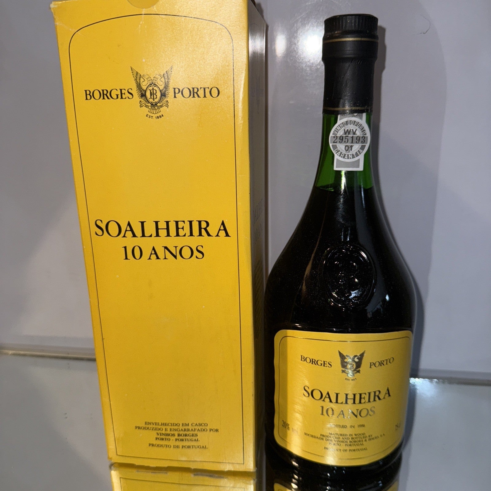 Borges Soalheira 10 Year Aged Port Bottled 1996