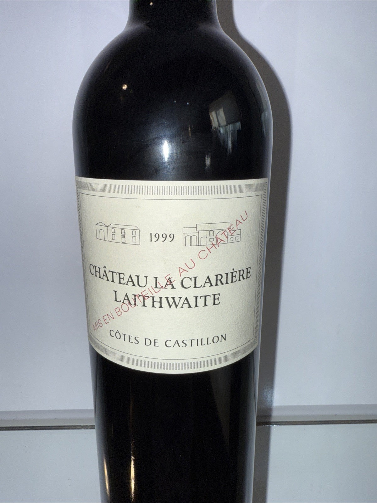 Chateau La Clariere 1999 Cotes De Castillon