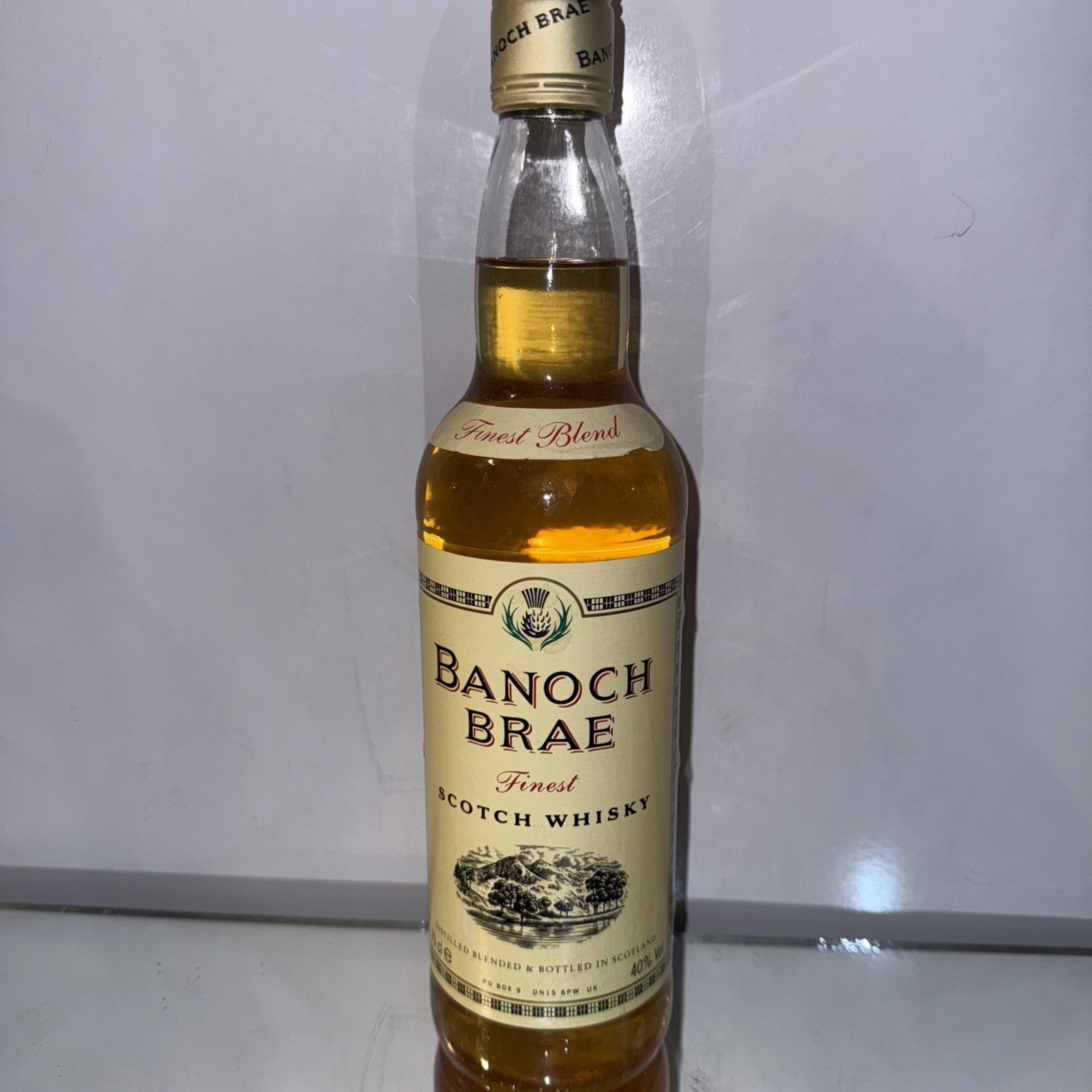 Banoch Brae Finest Blended Scotch Whisky Bottled 1990s