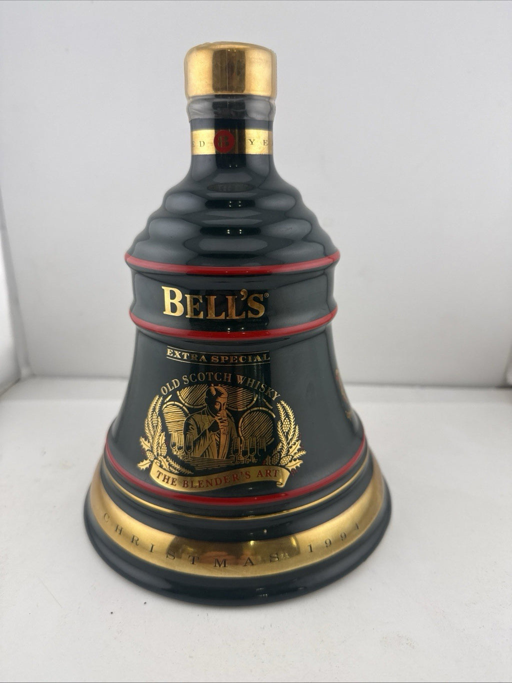 Bell’s Extra Special 1991 Christmas Bell Decanter 8 Year Old 70cl Full