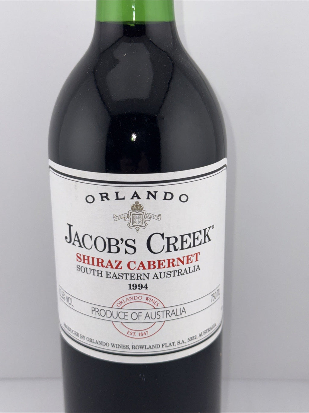 Jacob’s Creek (Orlando Wines) Shiraz Cabernet 1994