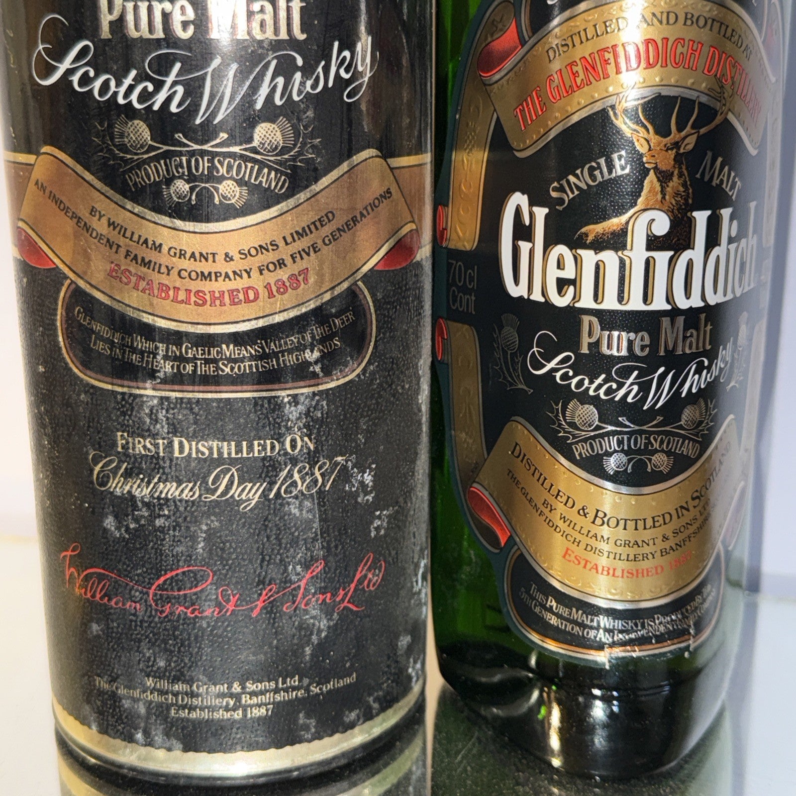 Glenfiddich Pure Malt Special Old Reserve Bottled 1970s / Very Early 80s Boxed