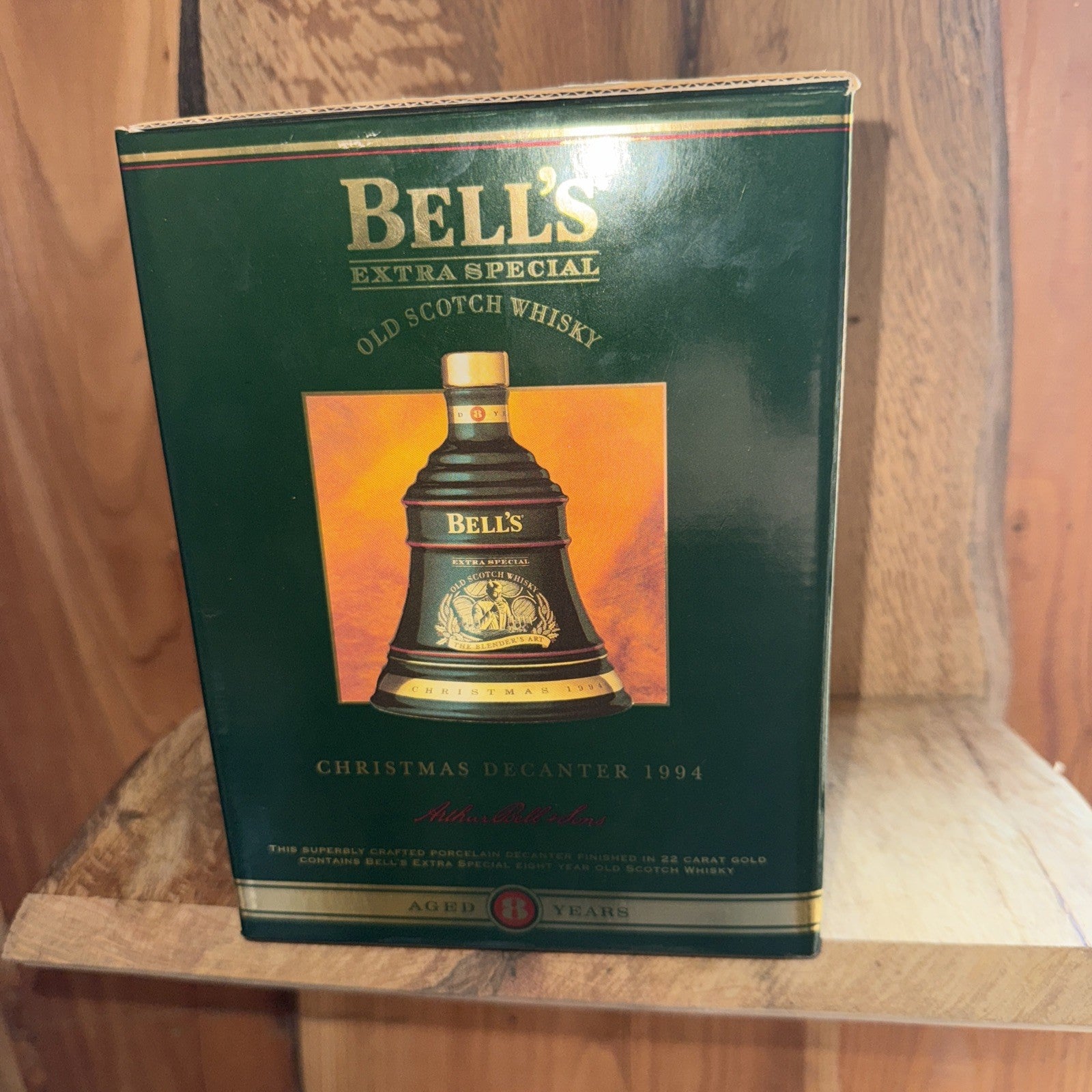 Bells Whisky 75cl Bottled Chrismas 1994 full Boxed mint condition