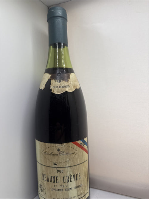 1970 Beaune Greves 1er Cru Burgundy Ets Saint-Ferdinand 75cl