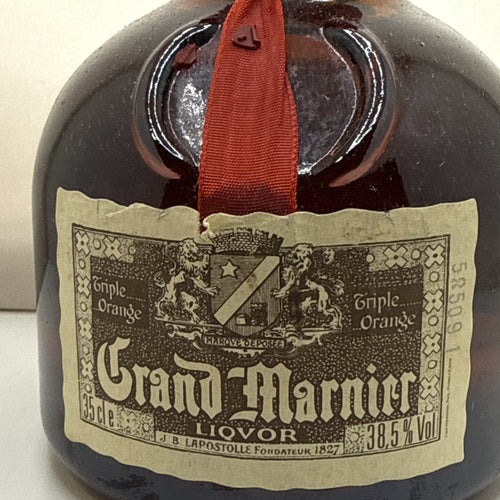 Vintage 1970s Grand Marnier Cordon Rouge Triple Orange 35cl 38.5%
