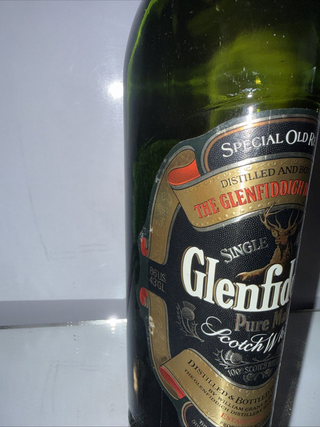 Glenfiddich Pure Malt Special Old Reserve Bottled 1980s